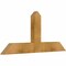 Ekena Millwork Portland Rough Sawn Timber Gable Bracket, Western Red Cedar, 36"W x 16"H x 2"D x 4"F, 11/12 Pitch GBW036X16X0204POR00RWR - alternate 2